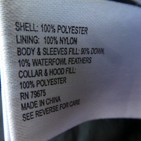 Michael Kors Puffer Down Jacket Dark Camel Combo Detach Hood Chevron Loft Packab - Picture 9 of 10